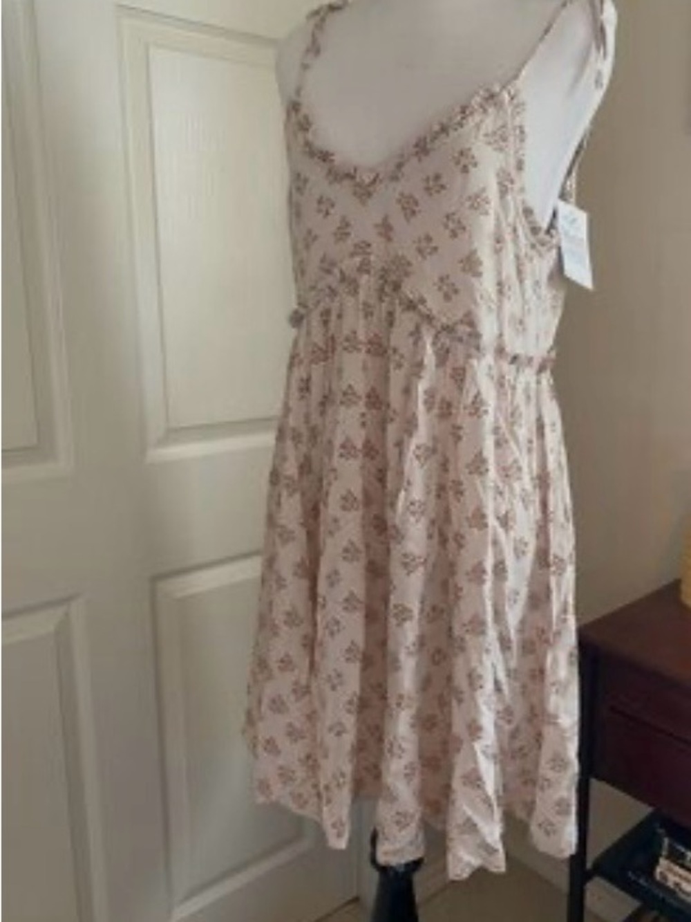 Patrons of Peace Cream Malibu Mini Dress